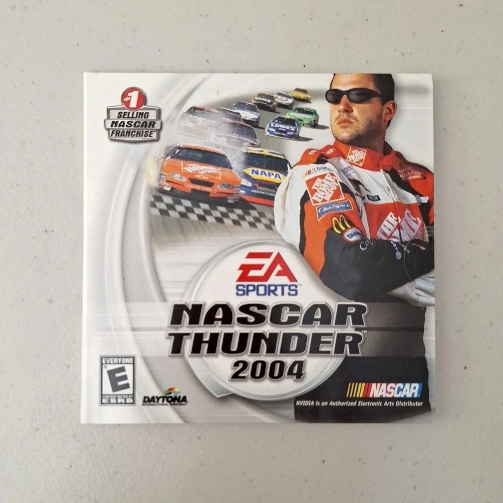 Nascar Thunder 2004 PC Computer Game EA Sports NIVIDIA OEM Bundle Version